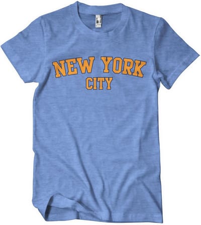 New York City T-shirt Blue-Heather