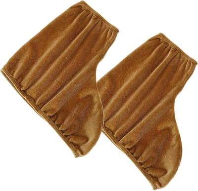 Schaatsbeschermers - Schoenhoezen - Slijtage voorkomen - Slijtvast polyester - 22 cm - Koffie