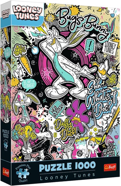 Trefl legpuzzel Looney Tunes 1000 stukjes - cartoon puzzel.