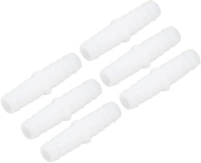 Dailygoods - Fitting met weerhaken - Plastic slangpilaar - Slijtvast en duurzaam - 9 mm door - Niet giftig voor aquarium - Geschikt voor aquaria - 10...