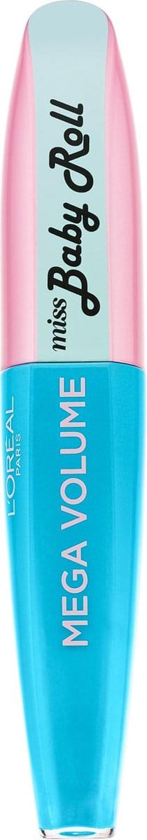 L'Oréal Paris Make-Up Designer Mega Volume Miss Baby Roll - 03 Bright Teal - Mascara