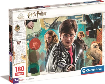 Clementoni - Kinderpuzzel - 180 Stukjes - Harry Potter - Puzzel Vanaf 7 Jaar