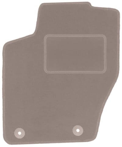 Beige bestuurdersmat voor: Citroen C4 I coupé, hatchback (2004-2010)