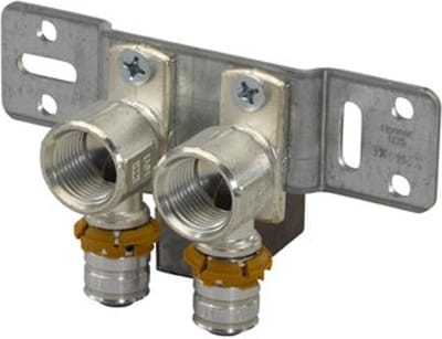 Uponor 1015531 montagebeugel met muurplaten 16 x 1/2" hoh 35mm