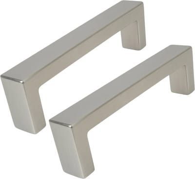 By MJM - Handgrepen Atlanta 128mm RVS Set 2X - Greepjes - Handgreep - Handgrepen keukenkastjes - Handvatten - Meubelgreep RVS - Handgrepen voor deurtjes