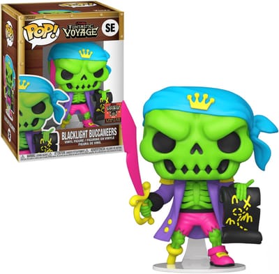 Funko Pop! Freddy's Funtastic Voyage - Blacklight Buccaneers #SE Limited Online Edition Exclusive