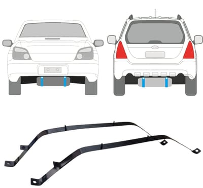 Brandstoftank klemmen voor Subaru Impreza GD GG 2000-2007