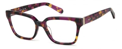 Fossil FOS 7189 Havana fuchsia brown 52/17/140 WOMAN Brilmonturen