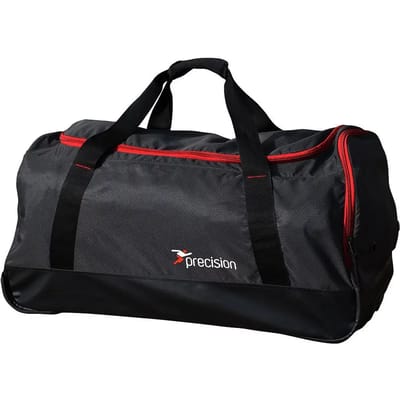 Precision Pro HX Team Trolley Holdall Tas Houtskool Zwart/Rood