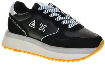 Sun68 Zwarte Sneaker Plateau maat 37