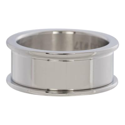 iXXXi Basisring zilverkleurig 8mm - maat 16,5