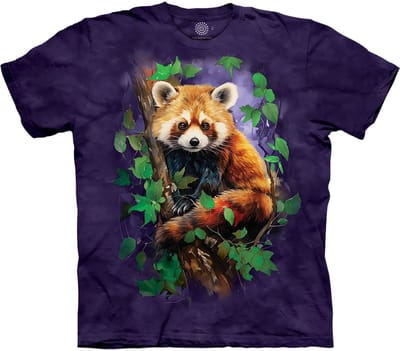 T-shirt Red Panda's Outlook S