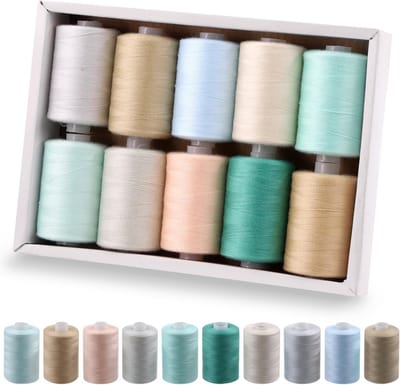 Sterk Polyester Naaigaren Set voor Naaimachine en Hand Naaien