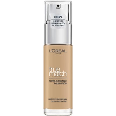 L’Oréal Paris True Match Foundation - 3.5N - Natuurlijk Dekkende Foundation met Hyaluronzuur en SPF 16 - 30 ml - Vegan