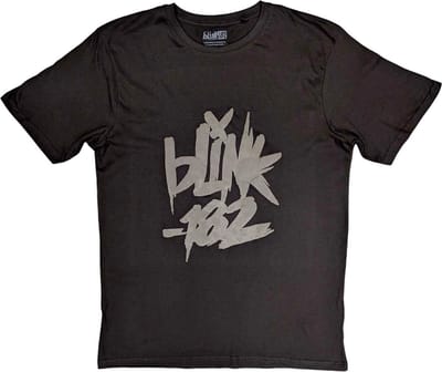 Blink182 - Neon Logo Heren T-shirt - XL - Zwart