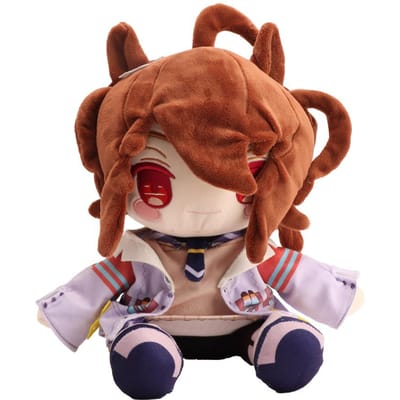 Kawaii Uma Musume Knuffel Anime Pretty Derby Karakter Maruzensky Pop Agnes Tachyon Zacht Knuffeldier Cadeau 25cm