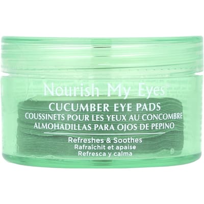 Nourush My Eyes®, Komkommer Oogpads, 36 Pads beige