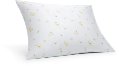 Yumeko kussensloop katoensatijn flower valley 50x60 - Biologisch & ecologisch - 1 stuk