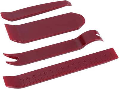 Interieur Bekleding Tools - Paneel Verwijderaars - Auto Reparatie - Krasvrij Plastic - 4 Delige Set - Zwart