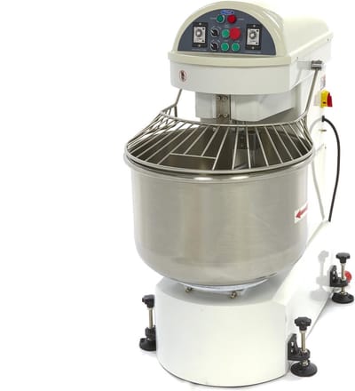 Spiraalkneder - 130 L - 80 Kg Deeg - 2 Snelheden - 400V