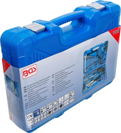 BGS Dopsleutelgereedschapkoffer - 117 delig