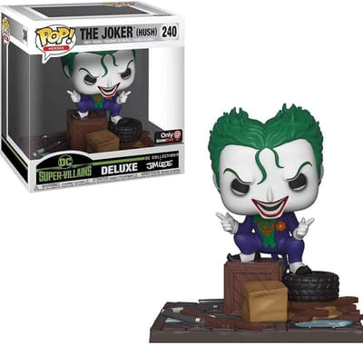 Funko POP The Joker (Hush) 240 DC Super Villains Deluxe - Jim Lee