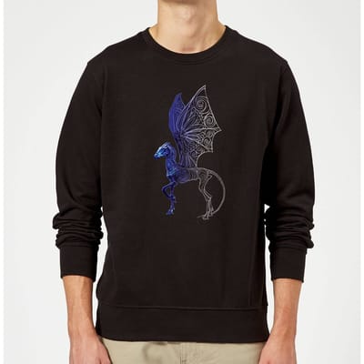 Fantastic Beasts Tribal Thestral trui - Zwart - S