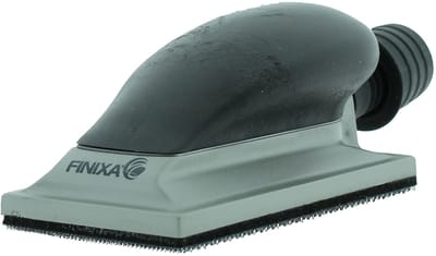FINIXA Schuurblok 70x125mm met Stofafzuiging - Velcro Klittenband