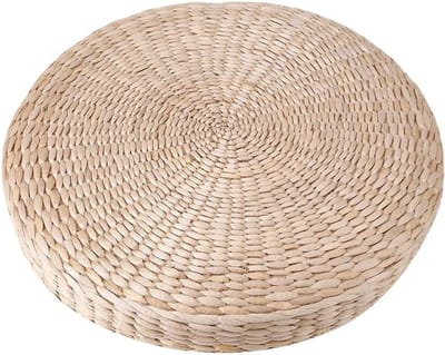 40 cm Ronde Pouf Tatami Kussen - Zachte Vloerkussen voor Meditatie en Yoga, Ideaal voor Ontspanning en Comfort