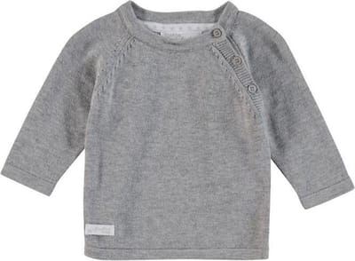 Feetje First Knit raglan uni sweater|Grijs|MT. 50