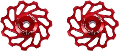 Keramische Jockey Wheel Pulley voor Versnellingssysteem - Aluminium Legering - Fietsaccessoires voor MTB (2 Stuks)
