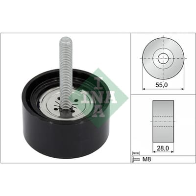 Schaeffler Ina Rondsel/geleiderpoelie, V-riem INA 532 0869 10