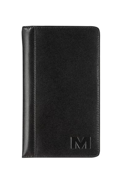 Brepols agenda 2027 - INTERPLAN - Maverick All Black - Gespiraleerd - Weekoverzicht - 1w/2p - Zwart - 9 x 16 cm