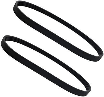 Wasmachineriem - Aandrijfriem Rubber - Wasmachine Reparatie - Duurzaam Rubber Materiaal - 6EPJ1161 - Zwart