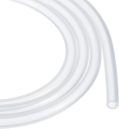 16ft Duidelijke Siliconen Slang 3mm ID 4mm OD voor Pomp, Afvoeren en Irrigatie, Perfect voor Brouwen en Tuinieren