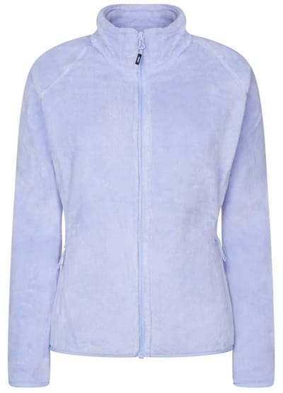 Rock Experience Polar Mock Neck Fleece Met Volledige Rits Paars S Vrouw