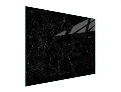 TMK ArtDeko Serie - Glazen Snijplank - 52x40 cm - Marmer Design