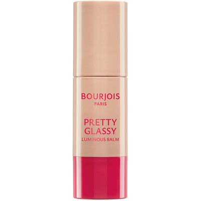 Bourjois Pretty Glassy, Pure Glass, Heldere balsem, Moeiteloos glazig ‘glow’-effect, Verhelderende balsem, Stralende huid, 5 g