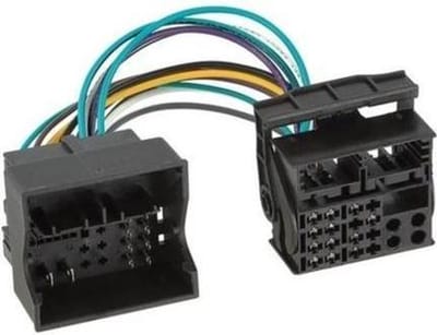 Quadlock verloopstekker voor Volkswagen | Seat | Skoda en Audi | Aaansluiting van nieuwe Quadlock (MIB) naar oudere Quadlock radio’s