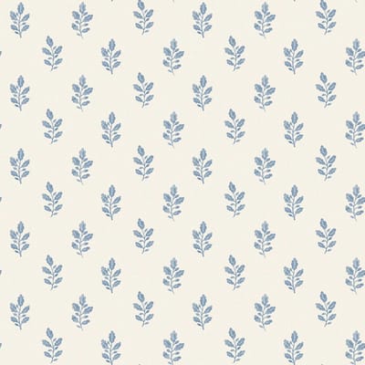Boråstapeter Vliesbehang 7775 - Adorn - Botanisch Blauw - 53cm x 10.05m