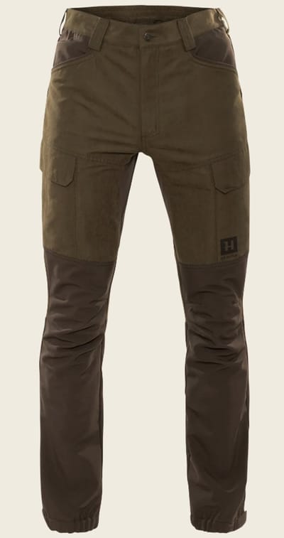 Härkila Scandinavische Broek Outdoor Broek Groen/Bruin Maat -48/30"