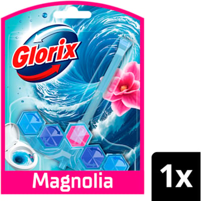 Glorix Toiletblok Blauw Water Pink Magnolia -