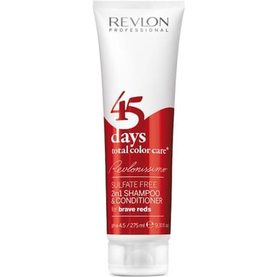 Revlon Professional Revlonissimo 45 Days Shampoo & Conditioner Brave Reds Kleurconditioner Unisex 275 ml