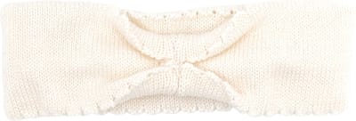 Bamboom Knitted Haarband Wit