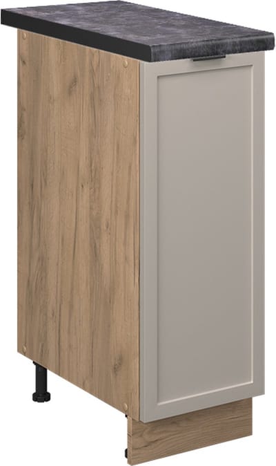 Vicco Fame-Line Apotheekkast – 30 cm, WB Antraciet GrijsBeige