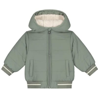 Prénatal peuter winterjas Light Khaki Green 74 heren