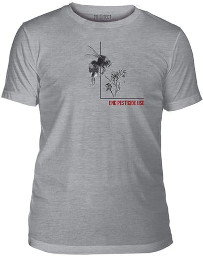 T-shirt End Pesticide Use Bees Tri-Blend S