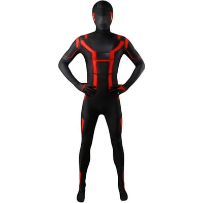 Nouveau Costume Cosplay Enfant Tron Ares Combinaison Super-héros de Film Costumes de Fête idéal pour adultes enfants 110 black