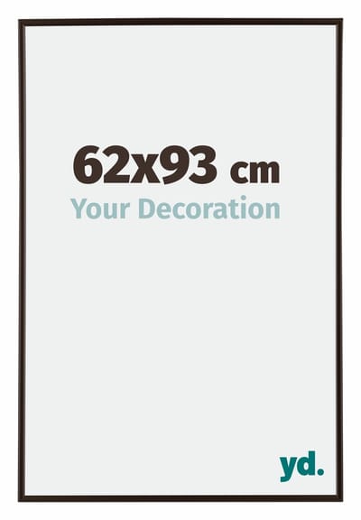 Your Decoration - Fotolijst 62x93 cm - Kunststof - Antraciet - Evry