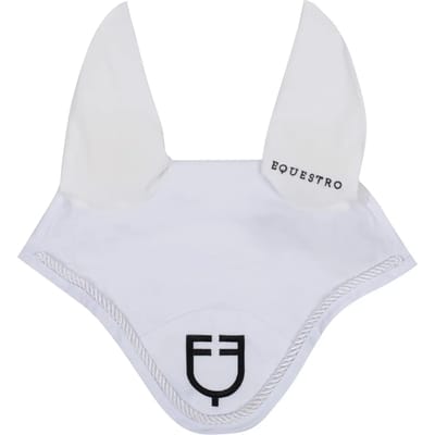 Vliegenmasker voor paard met trekkoord Equestro